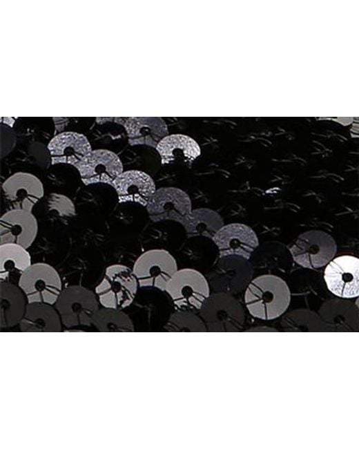 Vince Black Leah Sequin Ballet Flat