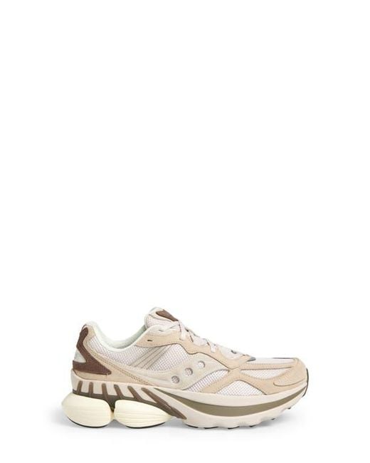 Saucony White Grid Nxt Sneaker
