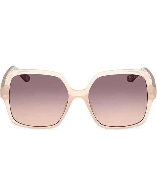 Guess Pink Square Sunglasses for men