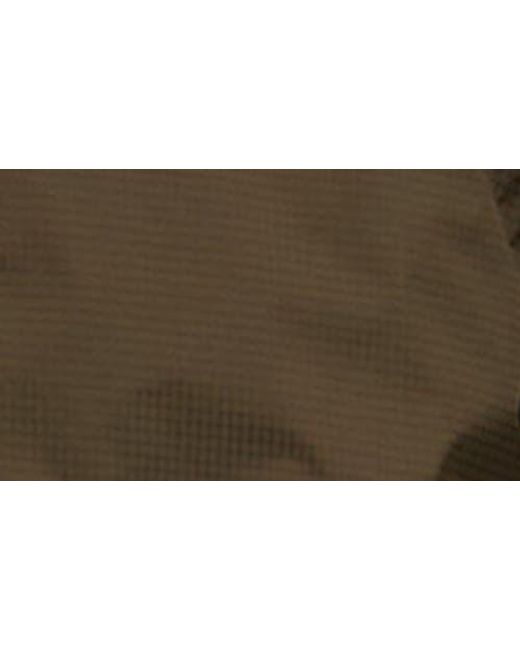 Noize Brown Hooded Windbreaker for men
