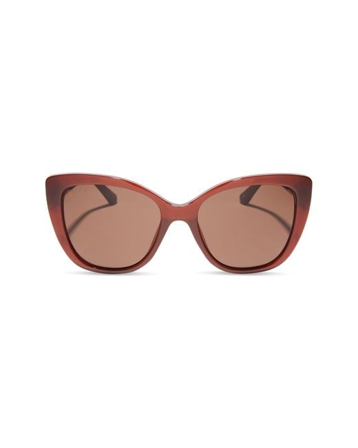 DIFF Pink 58mm Rae Cat Eye Sunglasses