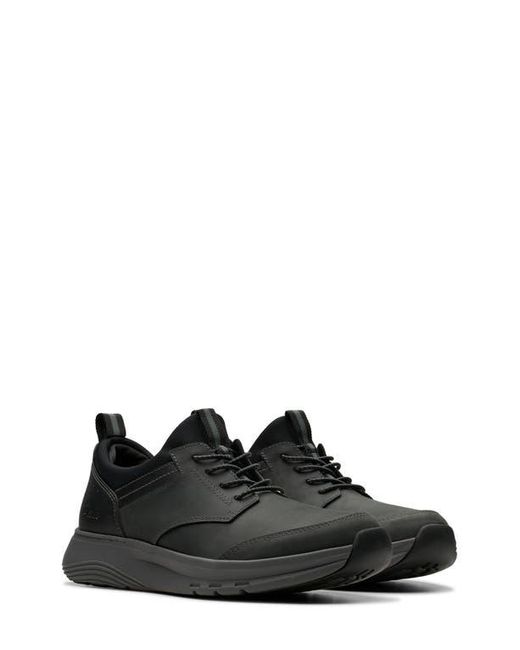 Clarks Black Motion Trek Ez Slip-On Sneaker for men
