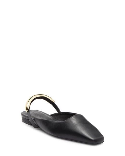 Billini Black Mercer Slingback Flat
