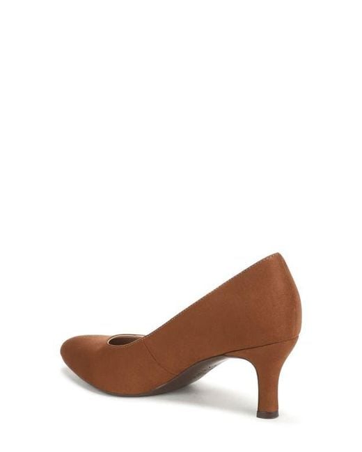 Naturalizer Brown Flora Pointed Toe Pump