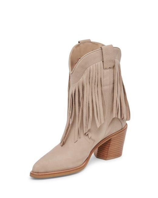 Dolce Vita Brown Kaylie Pointed Toe Western Boot