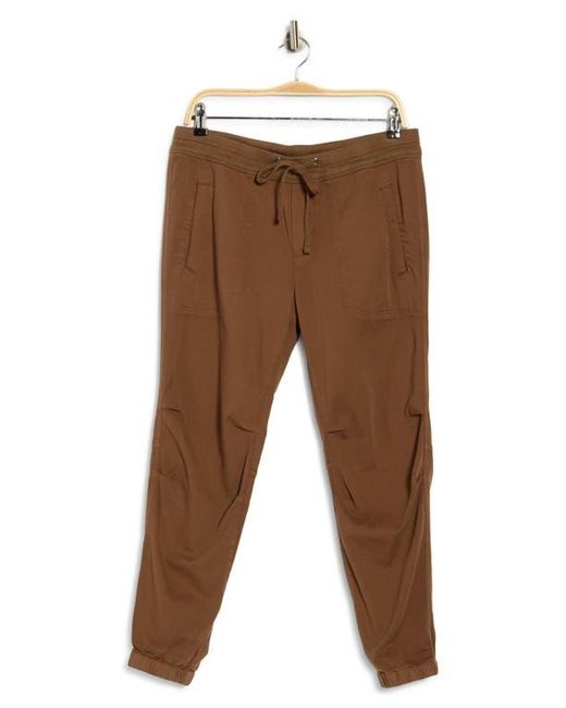 James Perse Brown Soft Drape Utility Pants