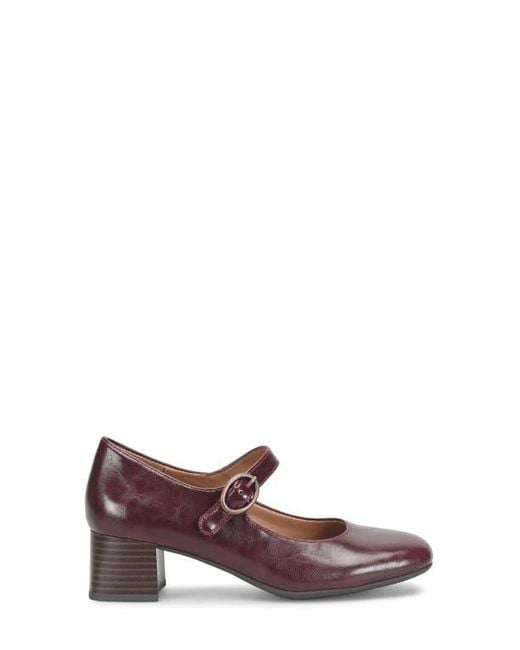 EuroSoft Brown Paulette Mary Jane Pump