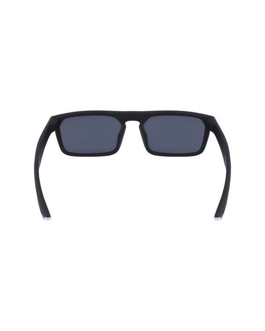 Nike Blue Nv03 55Mm Rectangular Sunglasses for men