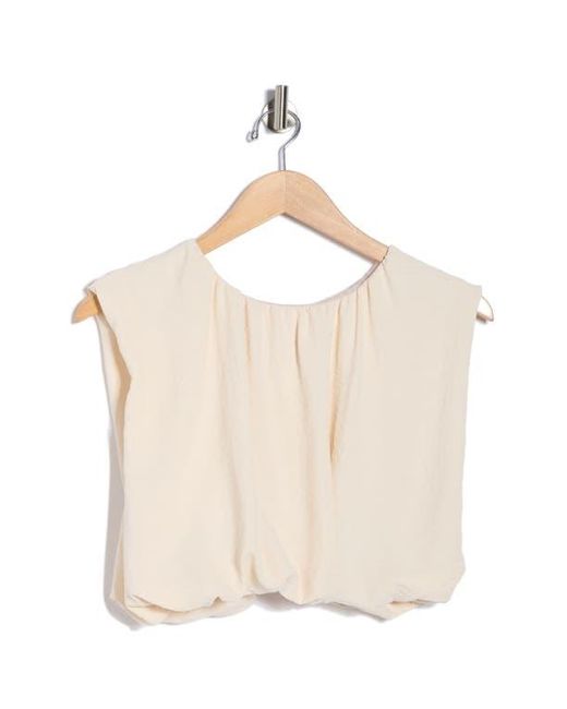 Blu Pepper Natural Bubble Hem Top