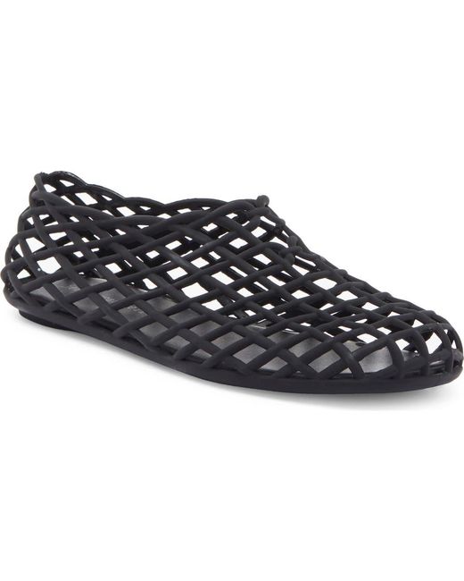 Jeffrey Campbell Black Mimz Caged Slip-On