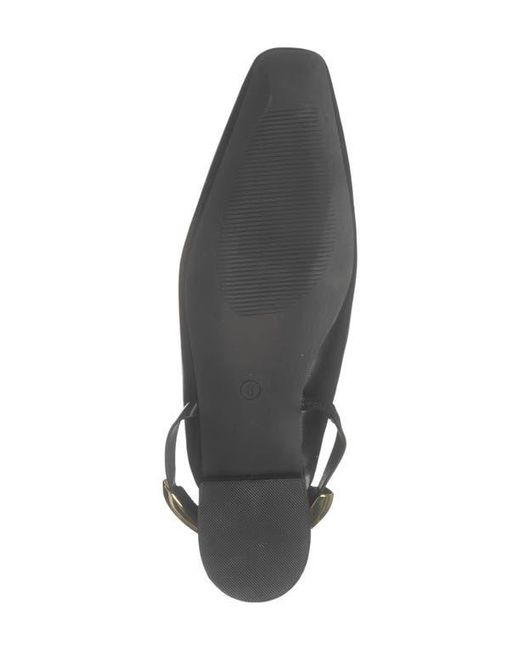 Billini Black Mercer Slingback Flat