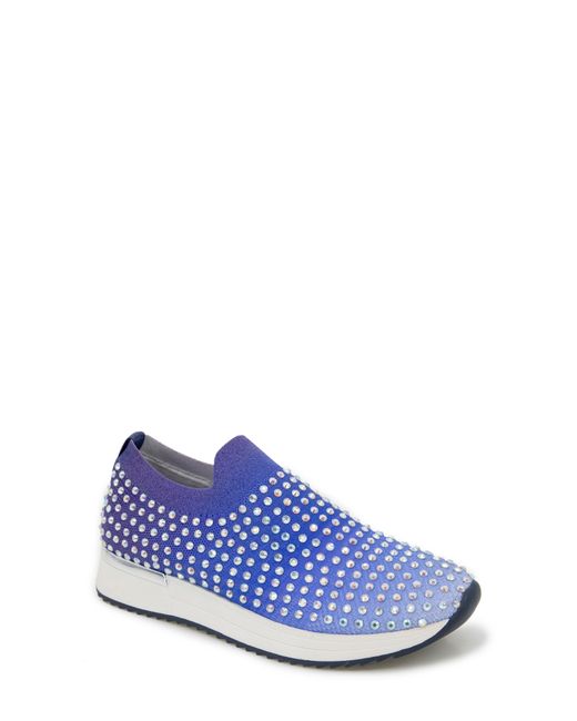 Kenneth Cole Blue Cameron Jewel Jogger Sneaker