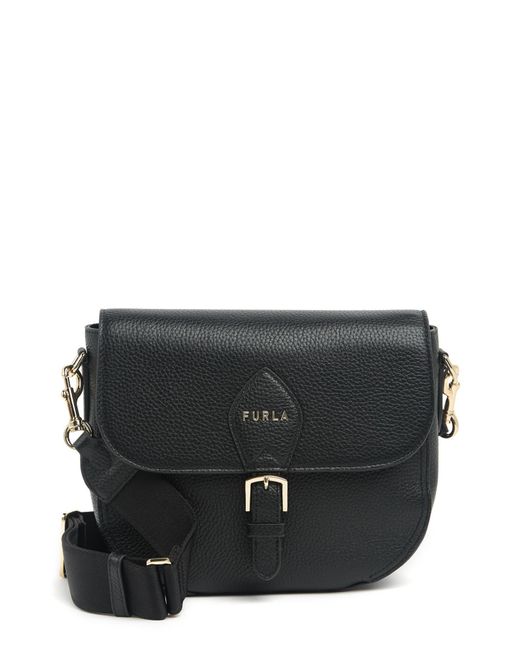 Furla Urania Half-moon Crossbody Bag In Nero At Nordstrom Rack in Black |  Lyst