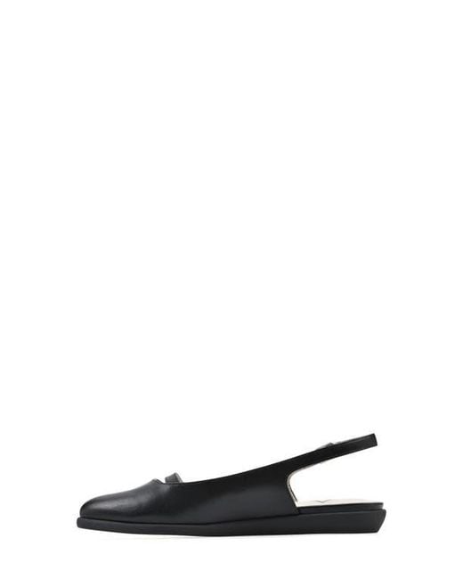 White Mountain White Milona Slingback Flat