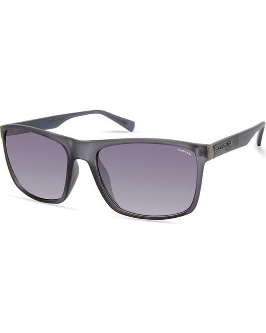 Kenneth Cole Multicolor 57Mm Rectangular Sunglasses for men
