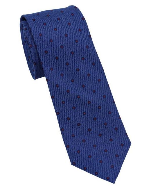 Ben Sherman Blue Dot Print Tie for men