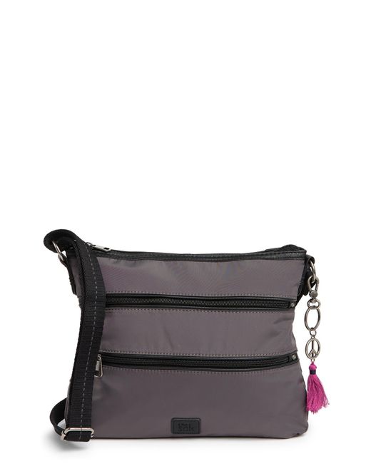 The Sak Synthetic Esperato Nylon Crossbody Bag In Slate At Nordstrom