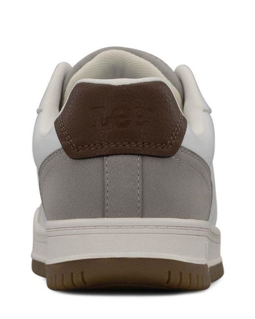 Lee Jeans White Streeter Sneaker for men