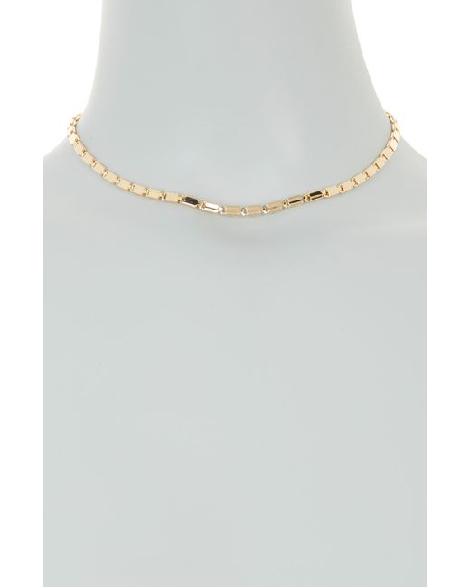 Nordstrom White Bar Chain Necklace
