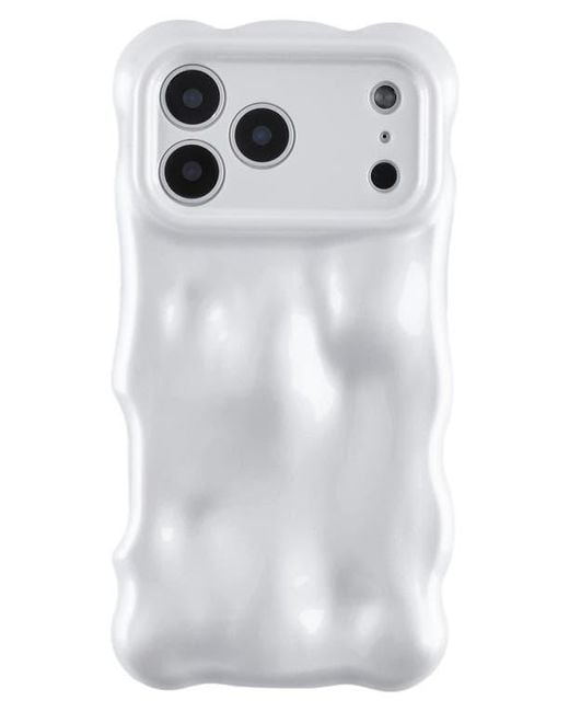 Auramma White Bubbles Iphone 17 Pro Max Case