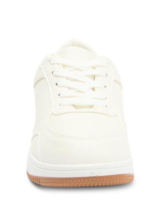 Danskin White Two-Toned Court Sneaker