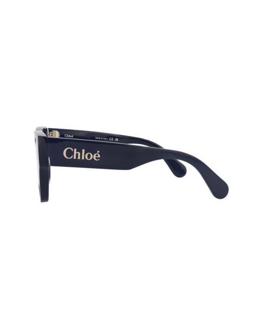Chloé Blue 54Mm Square Optical Glasses