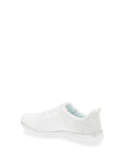 Skechers White Virtue Lucent Sneaker