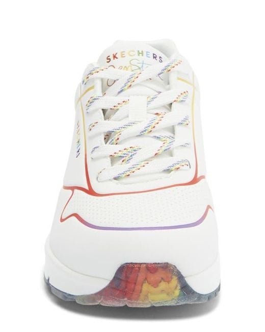 Skechers White Street Jen Stark Uno Sneaker