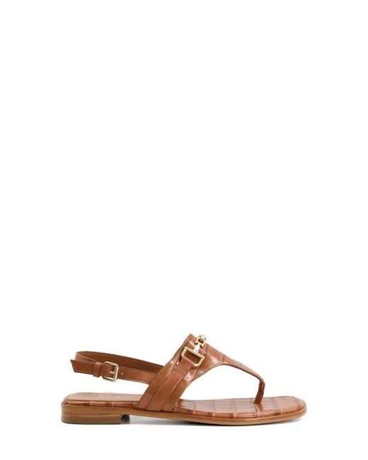 Dune Brown Lexley Slingback Sandal
