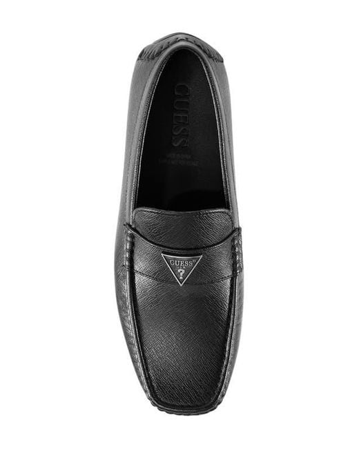 Guess Black Alai Logo Plaque Driver for men