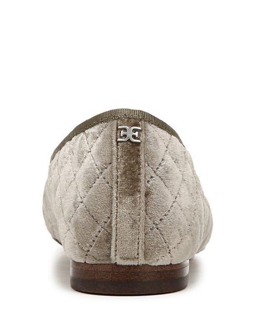 Sam Edelman Gray Marilyn Cap Toe Ballet Flat