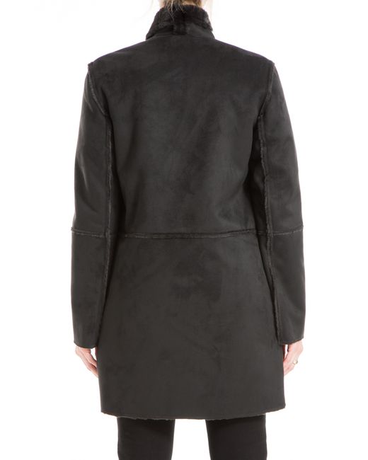 Max studio clearance faux fur coat