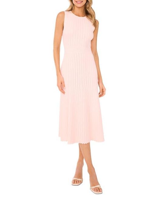 Ted Baker Pointelle Sleeveless Sweater Dress in Pink | Lyst Ted Baker Pointelle Sleeveless Sweater Dress in Pink | Lyst