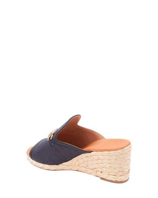 Andre Assous Blue Nomi Wedge