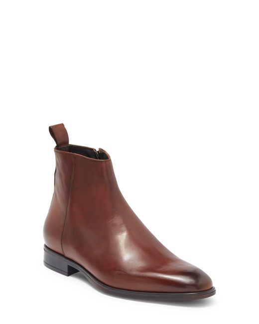 Bruno Magli Brown Milton Leather Boot for men