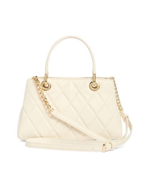 Kate Spade Natural Carey Quilted Leather Satchel