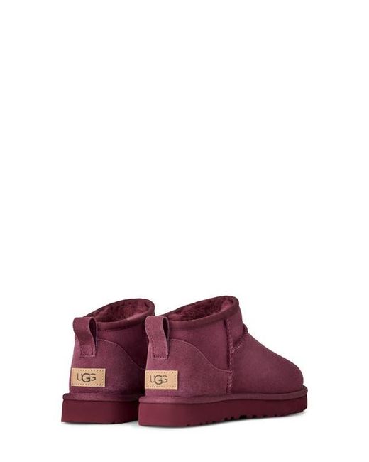 Ugg Purple Ultra Mini Classic Boot