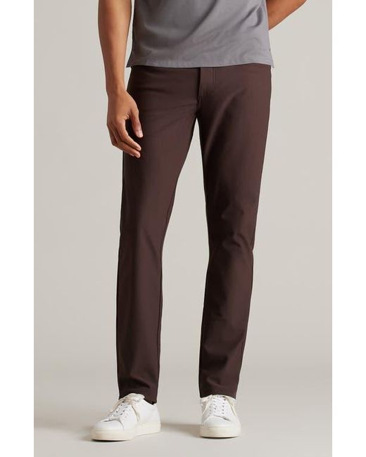 Rhone Black Fields Performance Corduroy Pants for men
