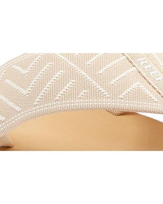 Reef Natural Spring Woven Strap Flip Flop