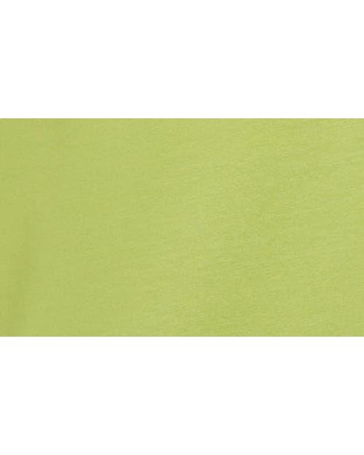 Xray Jeans Green Cotton Spandex V-Neck T-Shirt for men