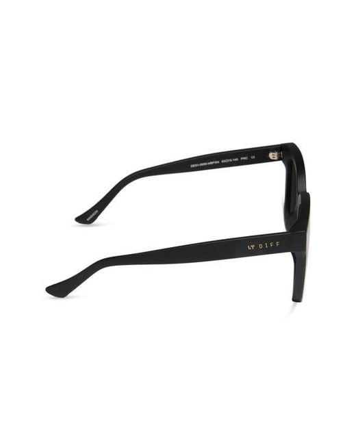 DIFF Blue Madison 63Mm Oversize Square Sunglasses
