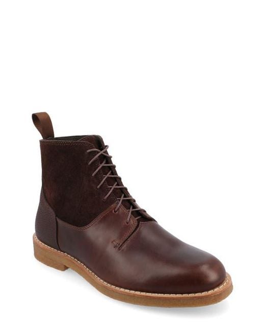 Taft Brown The Douglas Plain Toe Boot for men