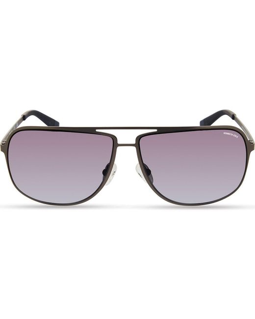 Kenneth Cole Multicolor 64Mm Gradient Pilot Sunglasses for men