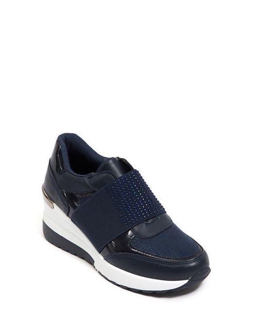 Ninety Union Blue South Beach Wedge Sneaker