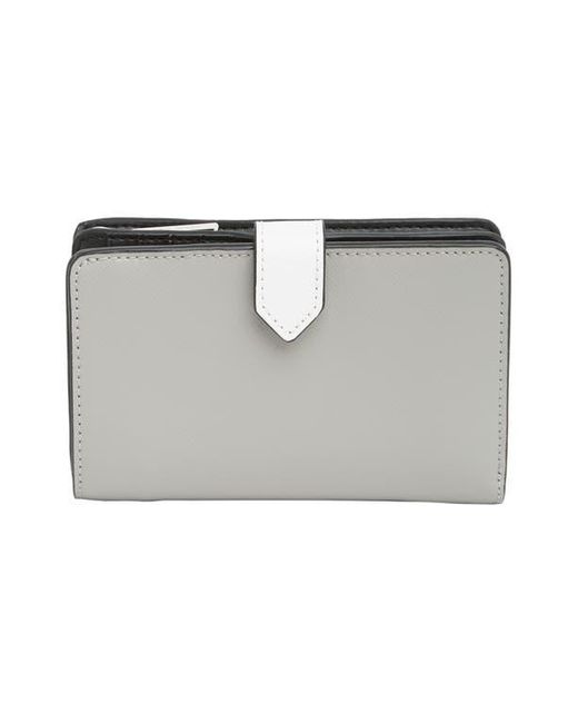 Kate Spade Metallic Staci Medium Compact Bifold Wallet