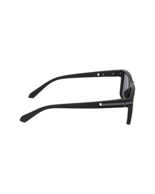 Cole Haan Gray 54Mm Rectangular Sunglasses for men