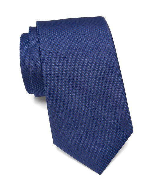 Calvin Klein Blue King Cord Solid Tie for men