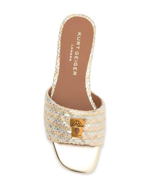 Kurt Geiger Multicolor Brixton Slide Sandal