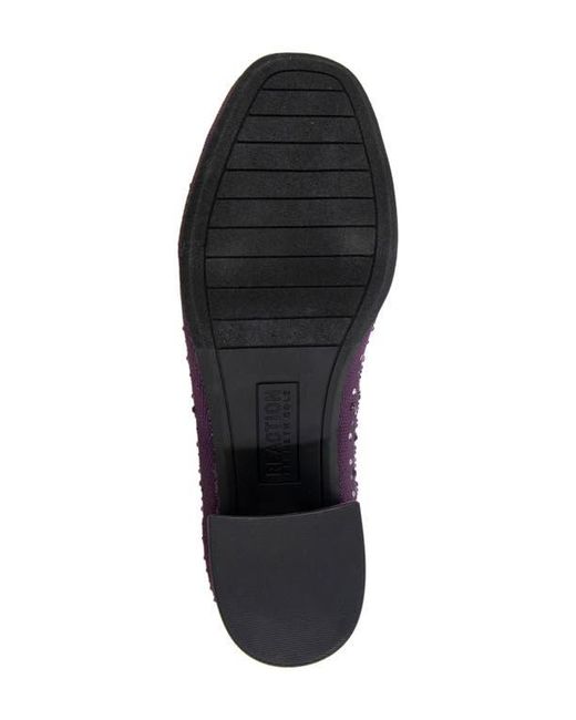 Kenneth Cole Purple Rida Stretch Bootie