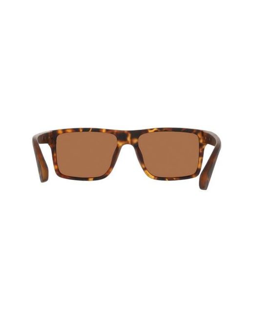 Cole Haan Brown 54Mm Rectangular Sunglasses for men